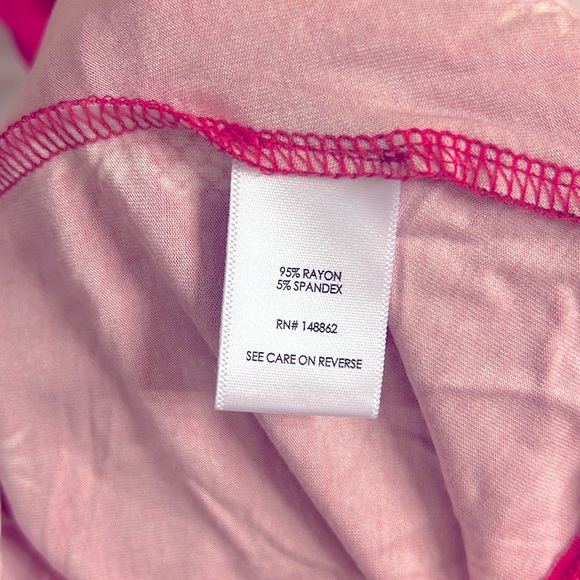 Mini Super Soft Fit N Flare Dress - Pink Pineapple - Torrid size 00 (equals 10) - Picture 9 of 10